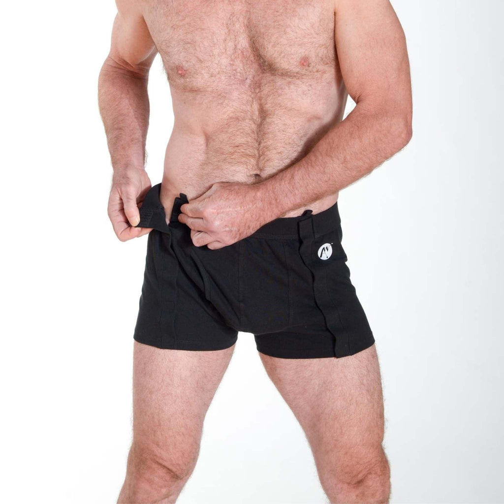 The recovawear Great Conceal - Men's Adaptive Front Opening Boxer Shorts